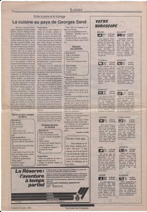 Le Soleil de Colombie, October 19, 1990, page 16