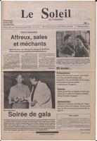 Le Soleil de Colombie, October 12, 1990