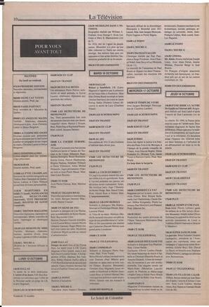 Le Soleil de Colombie, October 12, 1990, page 10