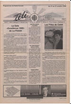 Le Soleil de Colombie, October 12, 1990, page 9