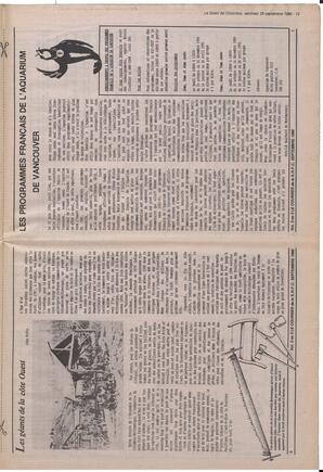 Le Soleil de Colombie, September 28, 1990, page 13