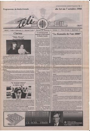 Le Soleil de Colombie, September 28, 1990, page 9