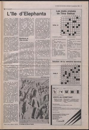 Le Soleil de Colombie, September 21, 1990, page 13