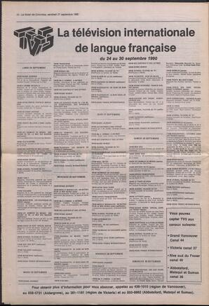 Le Soleil de Colombie, September 21, 1990, page 10