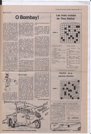 Le Soleil de Colombie, September 7, 1990, page 13