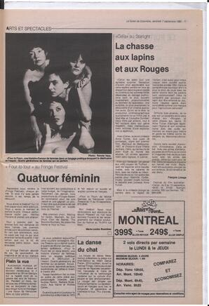 Le Soleil de Colombie, September 7, 1990, page 11