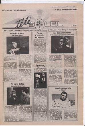 Le Soleil de Colombie, September 7, 1990, page 7