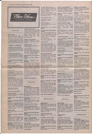 Le Soleil de Colombie, August 24, 1990, page 8