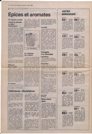Le Soleil de Colombie, August 17, 1990, page 14