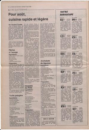 Le Soleil de Colombie, August 3, 1990, page 18