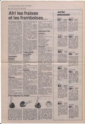 Le Soleil de Colombie, July 13, 1990, page 14