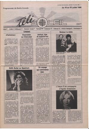 Le Soleil de Colombie, July 13, 1990, page 7