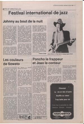 Le Soleil de Colombie, July 6, 1990, page 11