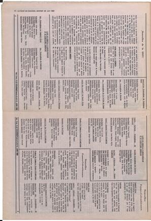 Le Soleil de Colombie, June 29, 1990, page 12