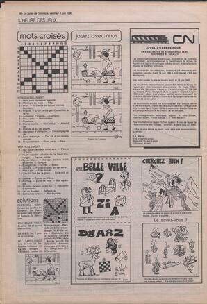 Le Soleil de Colombie, June 8, 1990, page 16