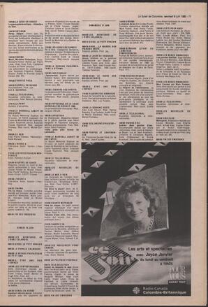 Le Soleil de Colombie, June 8, 1990, page 11