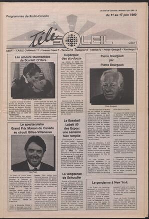 Le Soleil de Colombie, June 8, 1990, page 9