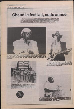 Le Soleil de Colombie, June 1, 1990, page 14