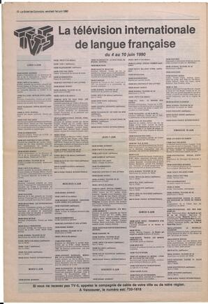 Le Soleil de Colombie, June 1, 1990, page 12