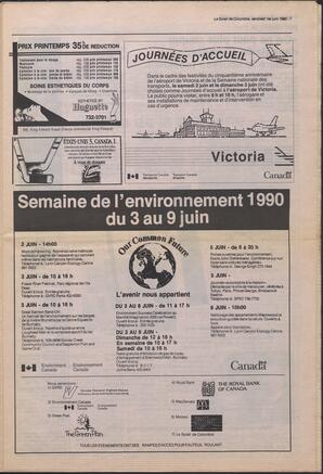 Le Soleil de Colombie, June 1, 1990, page 7
