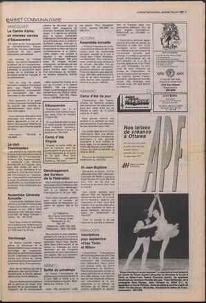 Le Soleil de Colombie, June 1, 1990, page 3