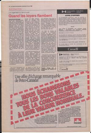 Le Soleil de Colombie, May 25, 1990, page 16