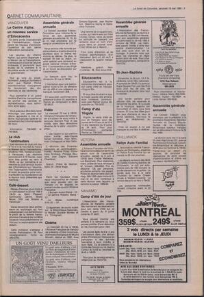 Le Soleil de Colombie, May 18, 1990, page 3