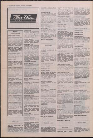 Le Soleil de Colombie, May 11, 1990, page 8