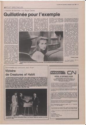 Le Soleil de Colombie, May 4, 1990, page 15