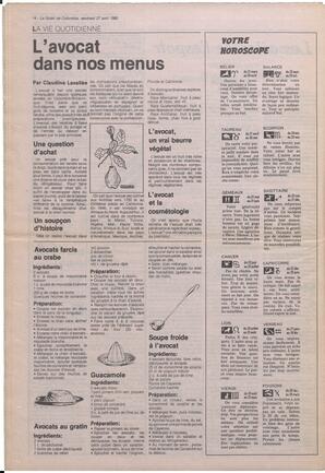 Le Soleil de Colombie, April 27, 1990, page 14