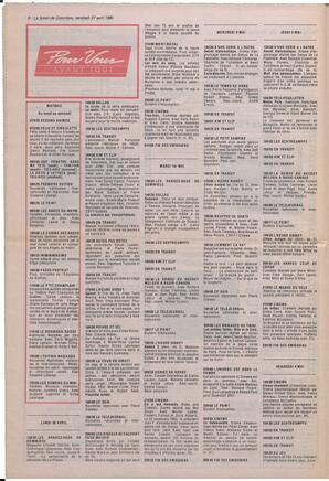 Le Soleil de Colombie, April 27, 1990, page 8