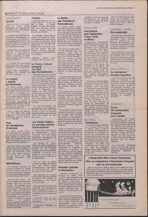 Le Soleil de Colombie, April 20, 1990, page 3