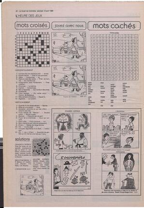 Le Soleil de Colombie, April 13, 1990, page 20