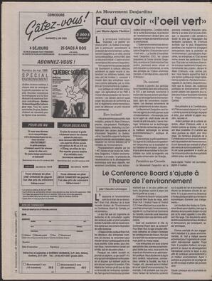 Le Soleil de Colombie, April 8, 1990, page 14