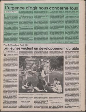 Le Soleil de Colombie, April 8, 1990, page 3