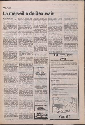 Le Soleil de Colombie, April 6, 1990, page 11