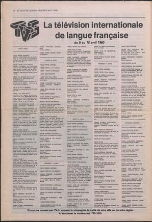 Le Soleil de Colombie, April 6, 1990, page 10