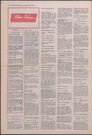 Le Soleil de Colombie, April 6, 1990, page 8