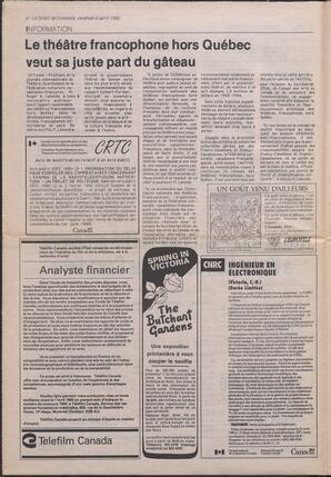 Le Soleil de Colombie, April 6, 1990, page 4