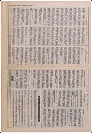 Le Soleil de Colombie, March 30, 1990, page 14