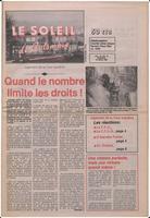 Le Soleil de Colombie, March 23, 1990