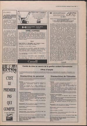 Le Soleil de Colombie, March 2, 1990, page 7