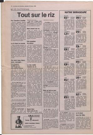 Le Soleil de Colombie, February 23, 1990, page 18