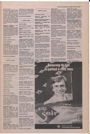 Le Soleil de Colombie, February 23, 1990, page 11