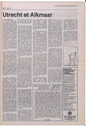 Le Soleil de Colombie, February 16, 1990, page 11