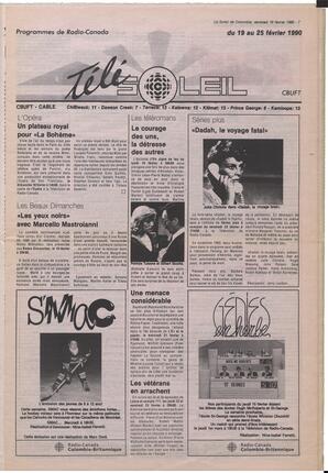 Le Soleil de Colombie, February 16, 1990, page 7
