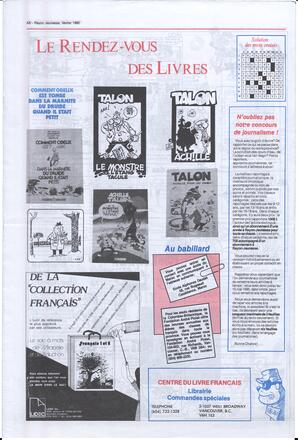 Le Soleil de Colombie, February 2, 1990, page 23