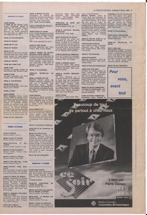 Le Soleil de Colombie, February 2, 1990, page 9