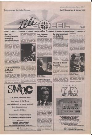 Le Soleil de Colombie, January 26, 1990, page 7