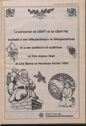 Le Soleil de Colombie, December 22, 1989, page 19